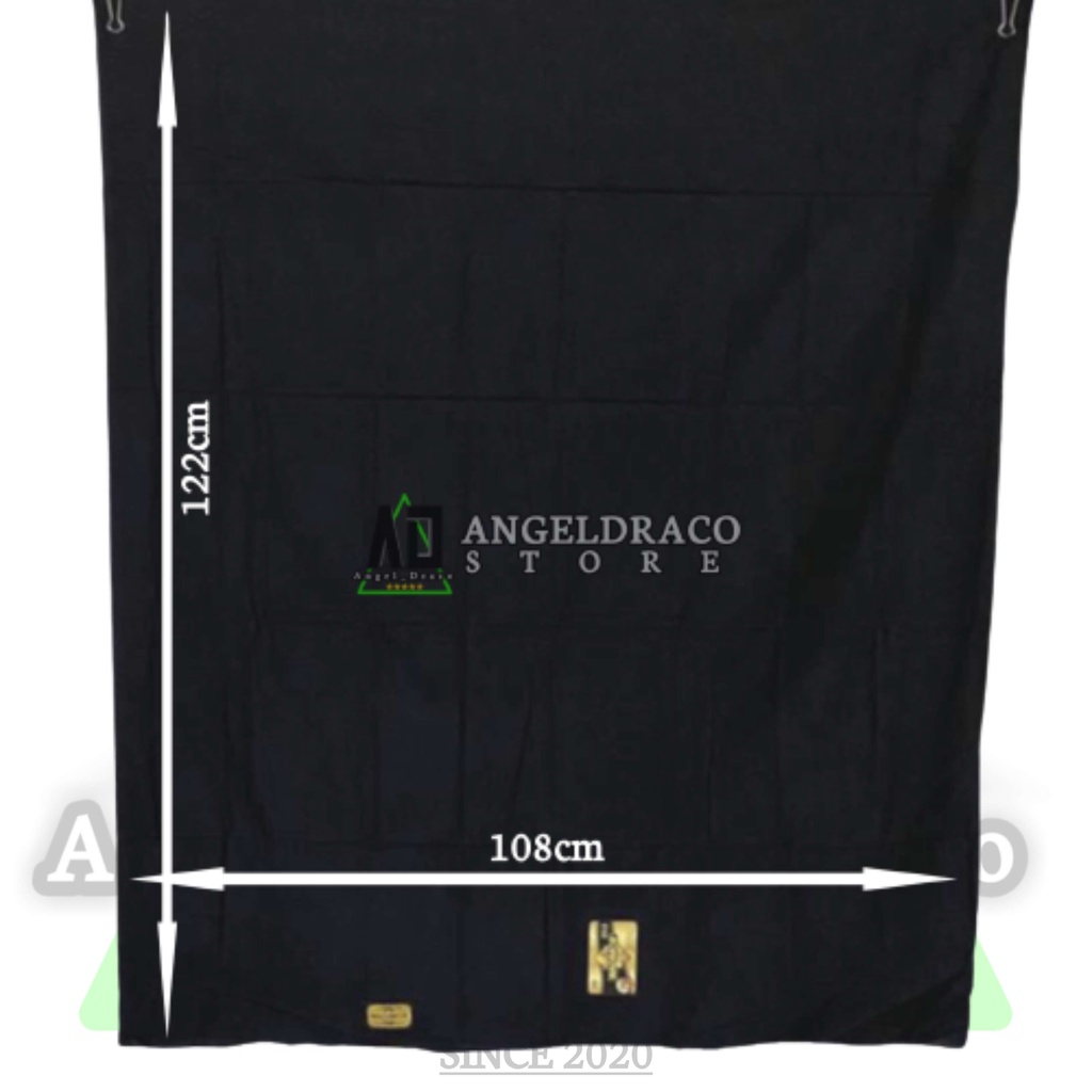 Sarung Wadimor Pria  Polos Premium Hitam Putih
