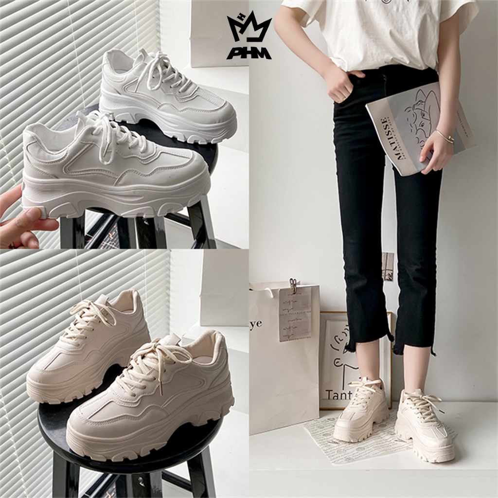 PHM Shoes [COD] Selene Sepatu Sneakers Wanita Casual