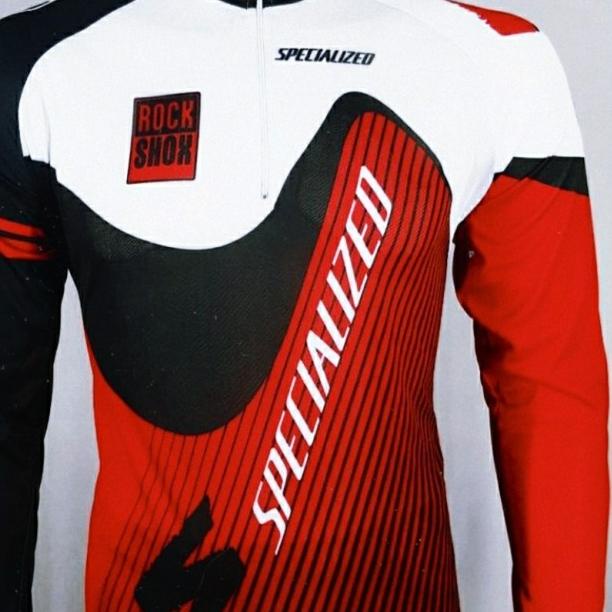 Jersey sepeda gowes/baju sepeda gowes/pakaian sepeda/sepeda lipat/RB - L/S spz mrh 01, S