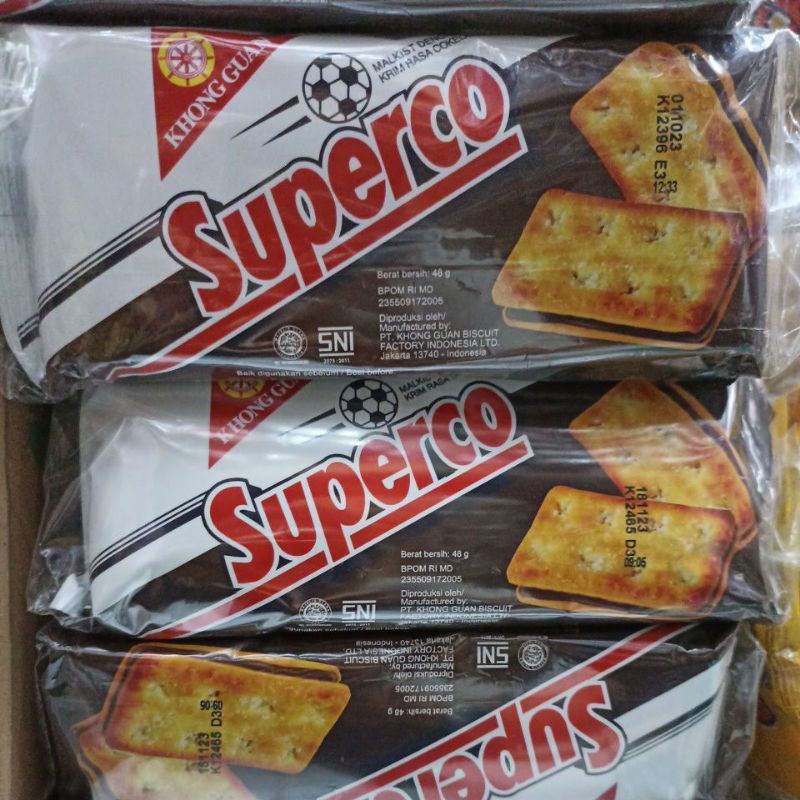 

Khong Guan Superco Malkist - Superco Malkist Jumbo 1pack isi 10pcs