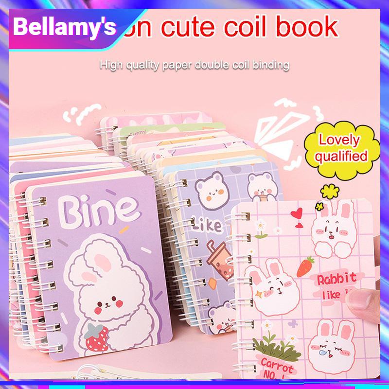 

COD ❤️ A7 Buku kecil Kartun mini notebook ring motif buku tullis kecil lucu notebook ring motif Perlengkapan sekolah-Bellamy's