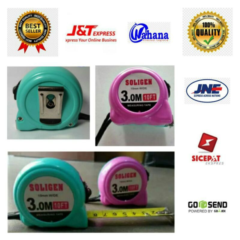 METERAN 3M/METERAN TUKANG/METERAN BAGUS MURAH