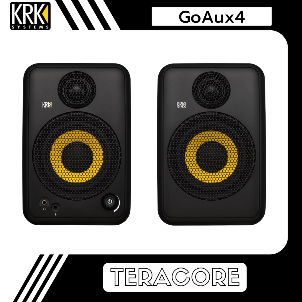 KRK GoAux 4 Go Aux 4 Speaker Monitor Speaker Komputer Mini Aktif 4 Inc