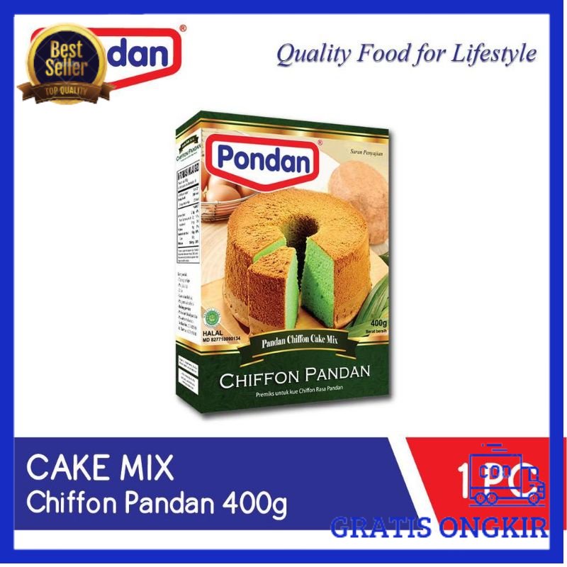 

PANDAN CHIFFON PANDAN 400GRAM