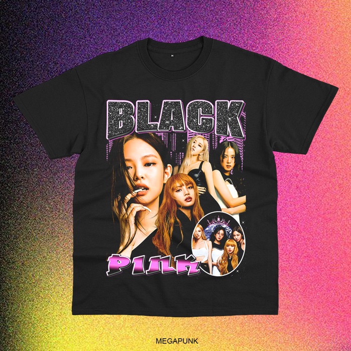 KPOP BLACKPINK BOOTLEG RAP TEE
