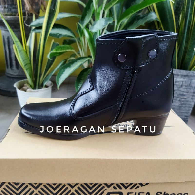 SEPATU PDH SUS WANITA HITAM SERI 03 HAK 3 DAN 5 CM SEPATU PDH WANITA SEPATU PDH POLWAN SEPATU POLWAN SEPATU PDH SECWAN