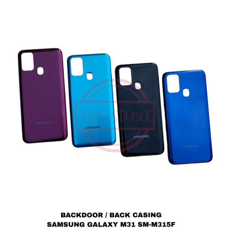 TUTUP BELAKANG BACKDOOR SAMSUNG GALAXY M31 M315 - M315F BACKCOVER BACK CASING HOUSING