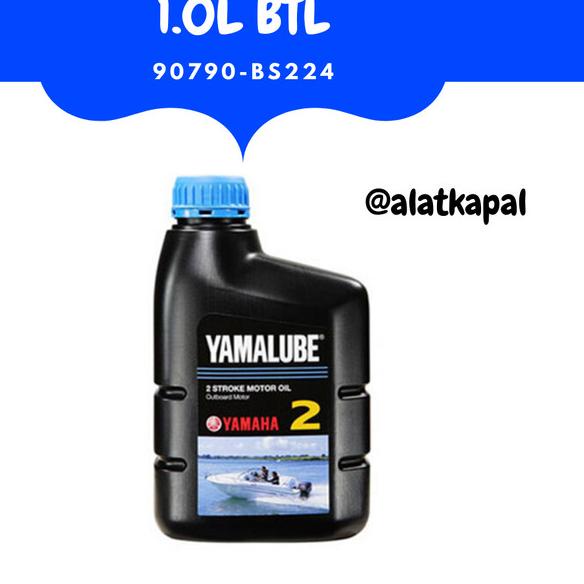 YAMALUBE Mesin Tempel Yamaha Oli 2 Tak 1L Botol (90790-BS224)