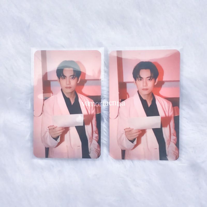 BTS PROOF LD PWS LUCKYDRAW POWERSTATION LUCKY DRAW POWER STATION WTS PC TAEHYUNG THV V