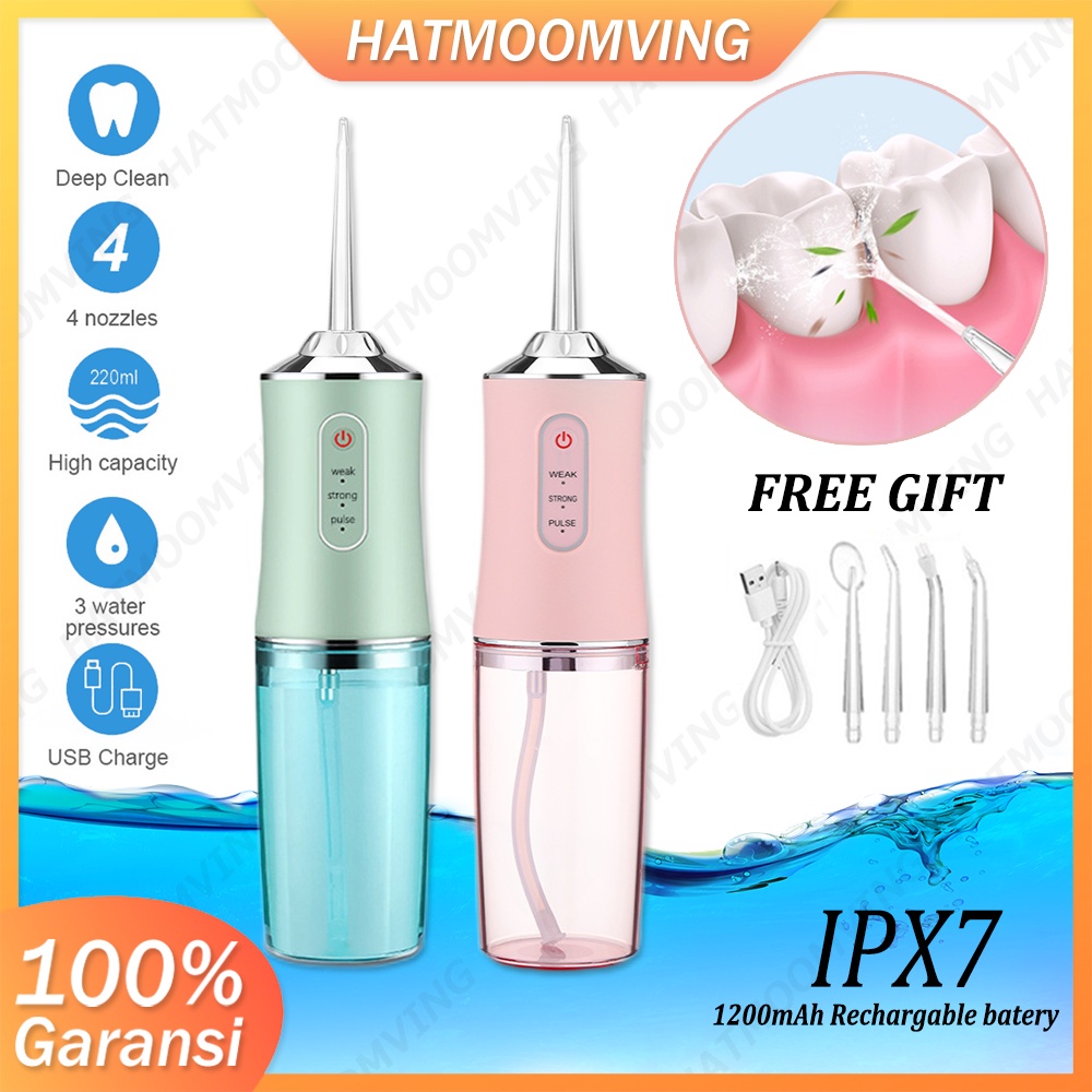 Oral Irrigator Smart Electric Water Flosser Dental Gigi Oral Care Dental Scaler Teeth Portable USB Rechargeable