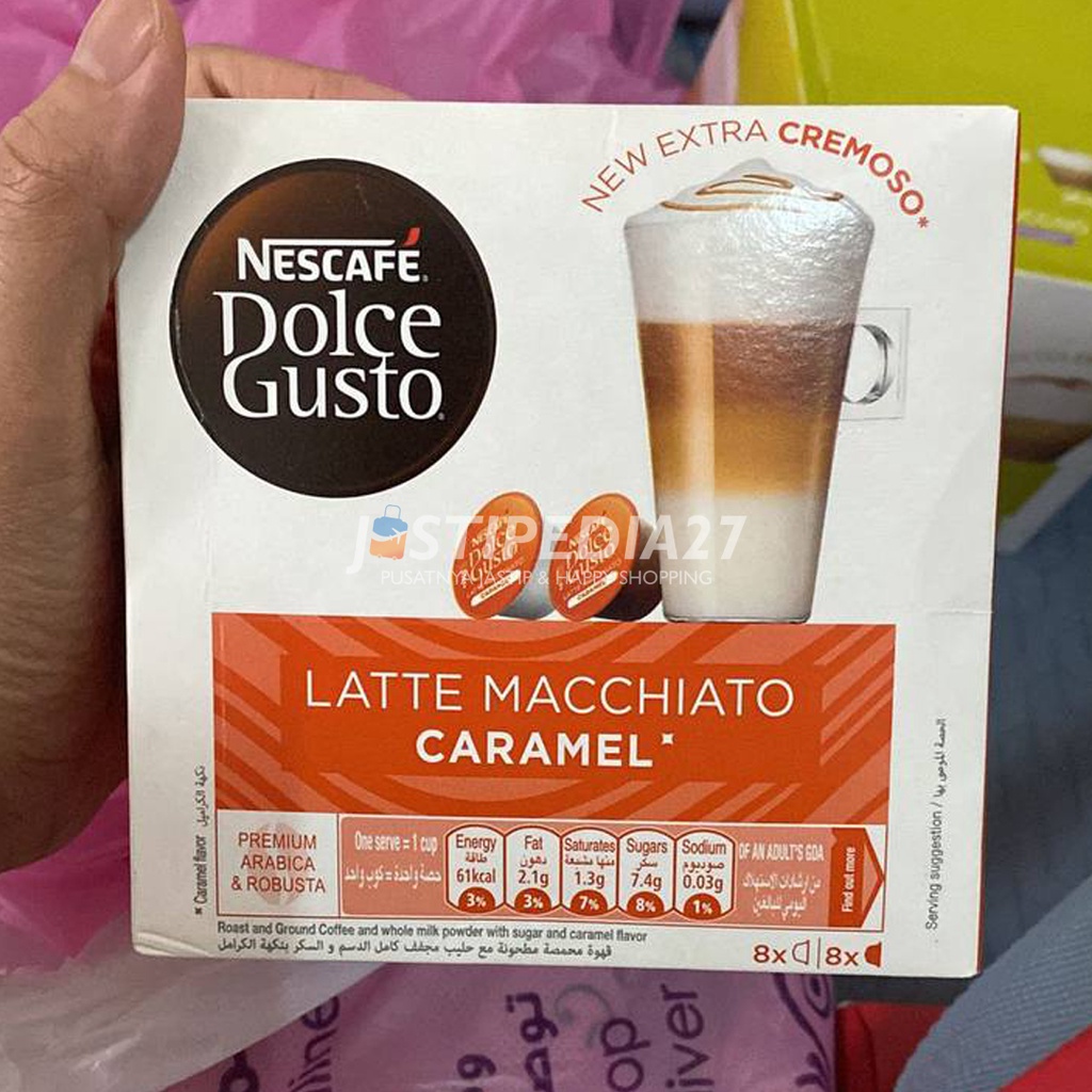 

Nescafe Dolce Gusto Latte Macchiato Caramel 8x