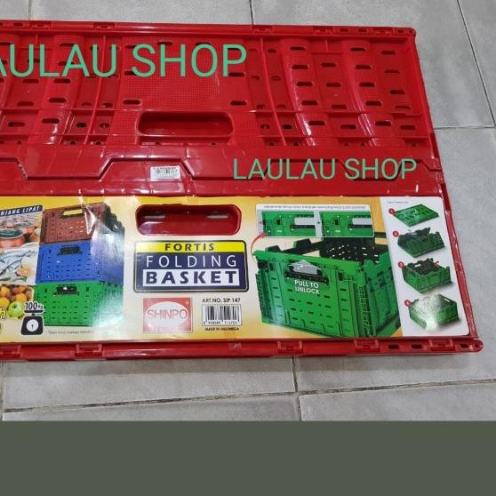 

BOX CONTAINER SHINPO 147 BISA DILIPAT / KERANJANG INDUSTRI SERBAGUNA