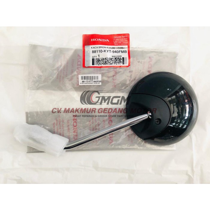 SPION KANAN HITAM SCOOPY ESP ORI 88110-KYT-940FMB