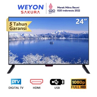 Weyon Sakura TV LED 24 inch tv Digital tv led 21/22/24/25/27/30 inch Televisi