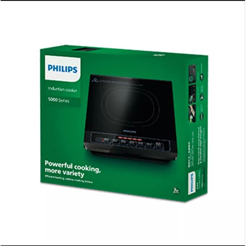 PHILIPS Induction Cooker HD4902/60/33 Kompor Induksi  Garansi Resmi Philips Indonesia 2 tahun