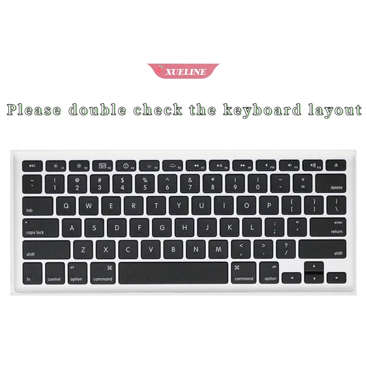 Skin Silikon Pelindung Keyboard Untuk Mac Laptop Macbook Pro Air A1466 A1466 A1502 ZXL