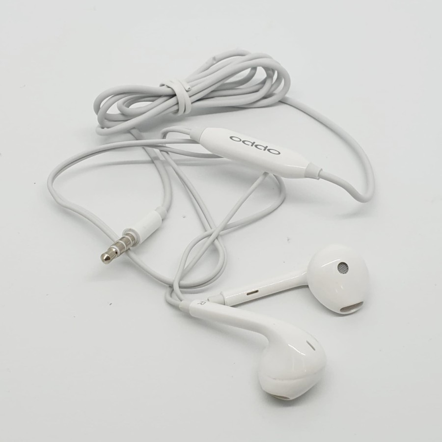 HEADSET OPPO R11 ORIGINAL 100% EARPHONE KABEL JACK 3.5MM