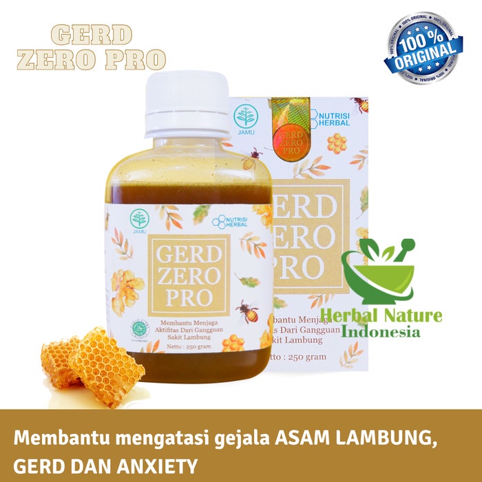 Paket 1 botol Gerd zero pro(Asam lambung, maagh, Gerd)