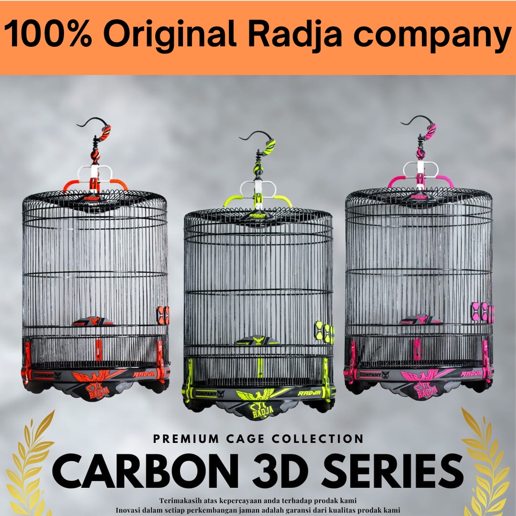 sangkar murai 3d carbon produk radja company #sangkarmurai3Dcarbon