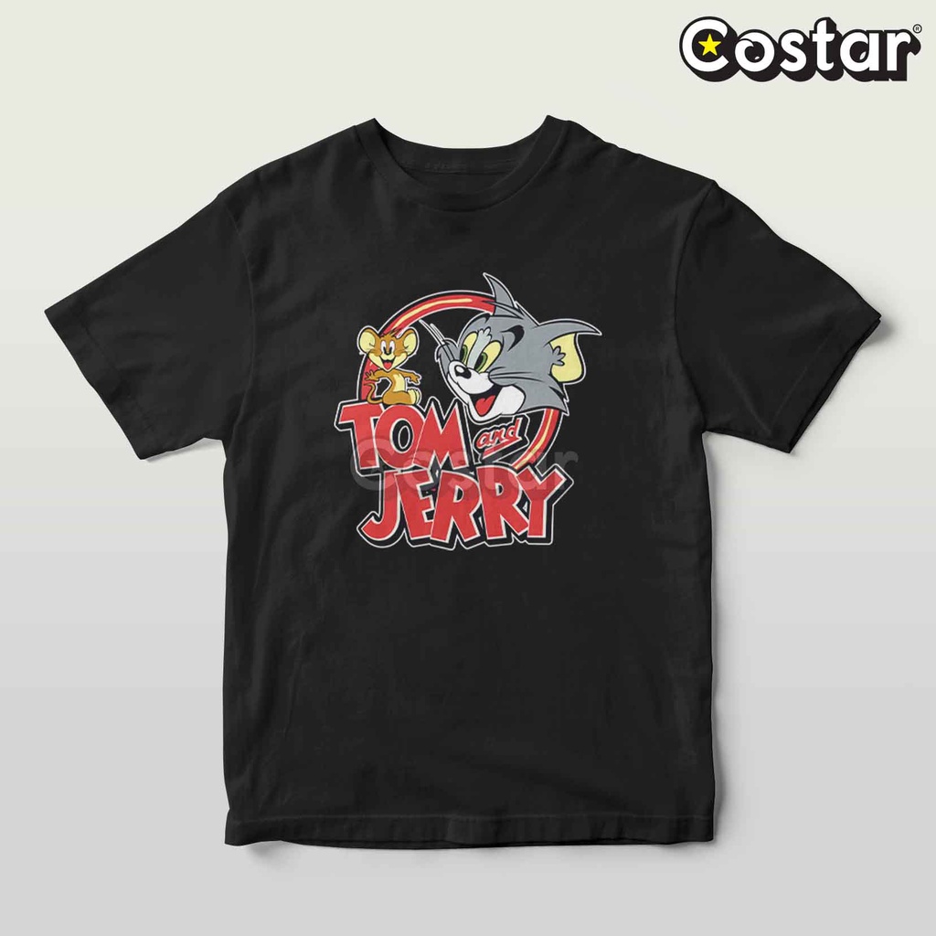 Kaos Tom And Jerry Bahan Combed Premium