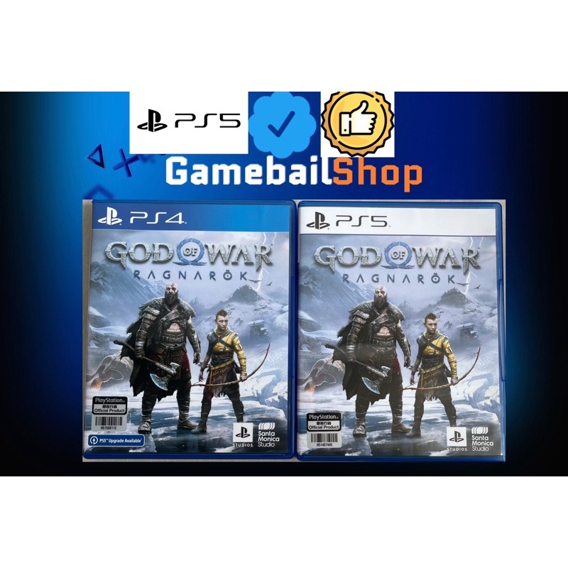 PS4 / PS5 Game - God of War Ragnarok GoW 2022 Kaset Game BD Fisik / Code