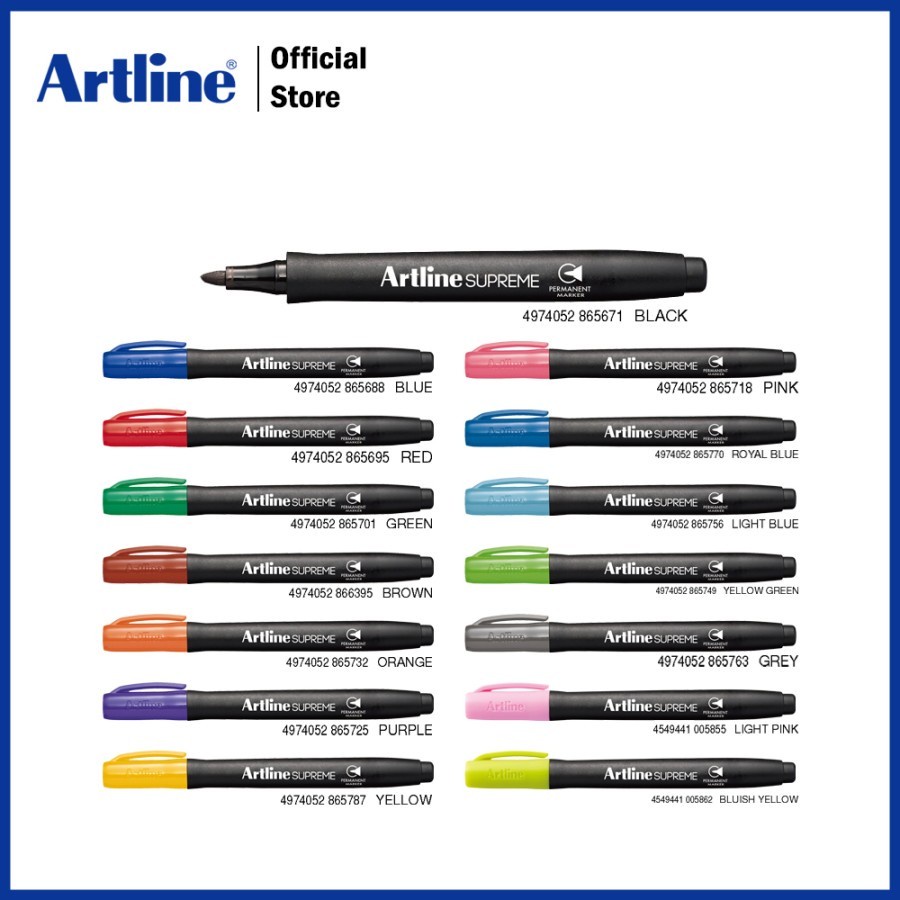 

SPIDOL ARTLINE SUPREME PERMANENT MARKER EPF-700 (1PCS) +