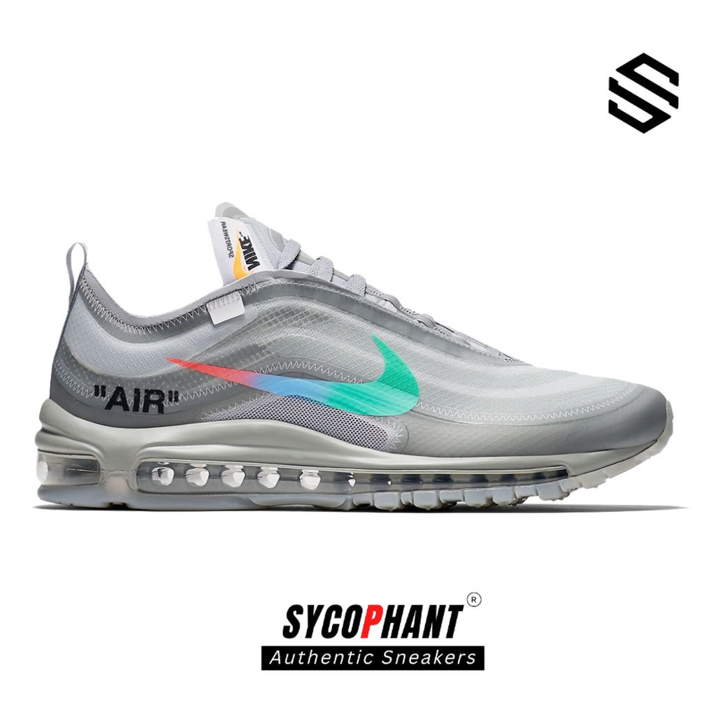 NIKE AIR MAX 97 X OFF WHITE WOLF GREY