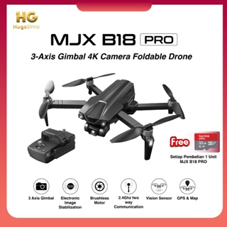 MJX Bugs B18 Pro GPS 3KM FPV Drone with 3-Axis Gimbal 4K EIS CAMERA