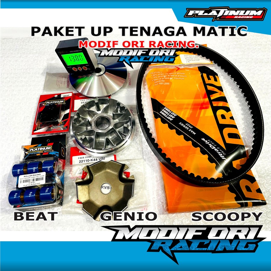 BEAT - Paket UP CVT Custom - Upgrade Kirian Beat - Paket CVT Racing - BEAT FI ESP - PAKET KIRIAN CVT