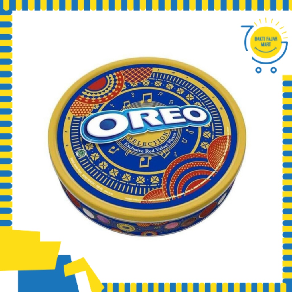 Jual OREO Selection Biskuit Kaleng (285 Gr) | Shopee Indonesia