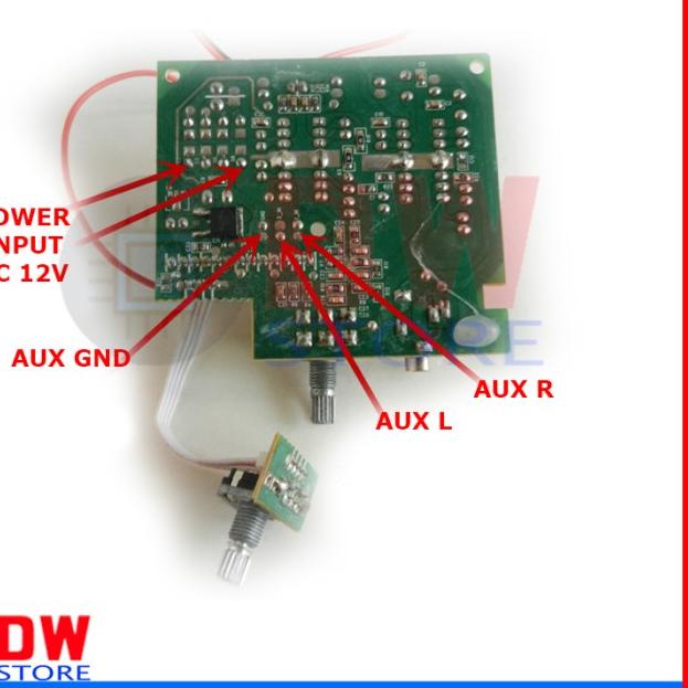 CJC-112 15W 2.1 Mini Stereo Bluetooth Power Amplifier Subwoofer - PCB-SAJA