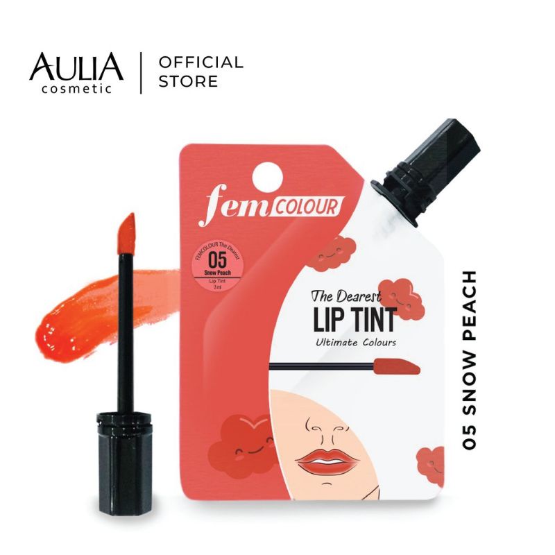 `ღ´ PHINKL `ღ´ [ESENSES] ESENSES fem aulia colour lip tint sachet travel size liptint ombre