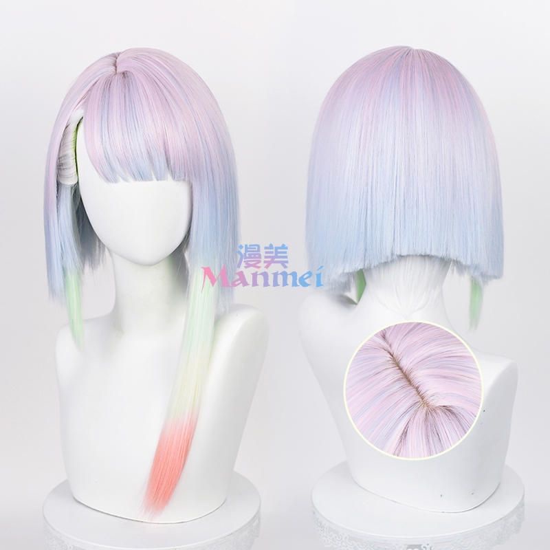 ✨READY✨ Manmei - Lucy Cyberpunk Edgerunner wig cosplay