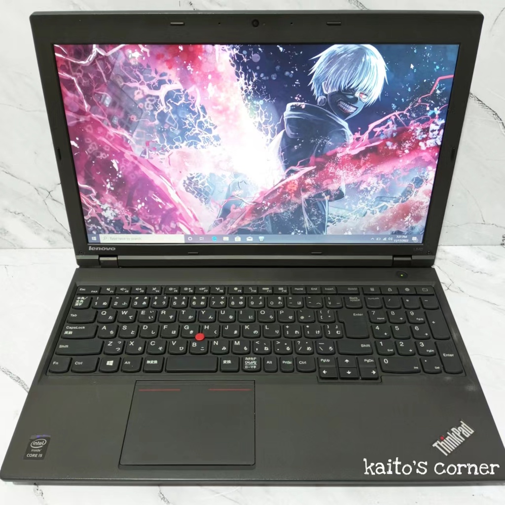 LAPTOP LENOVO THINKPAD L540 CORE i5/i7 GEN 4 - LAYAR 15 INCH COCOK BUAT KULIAHAN / KANTORAN / GAMING - BONUS TAS