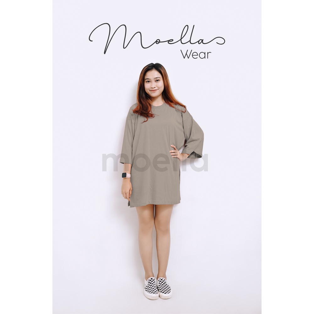 Kaos Polos Oversize Unisex Cotton Combed- Earth Tone Series - Moella Wear