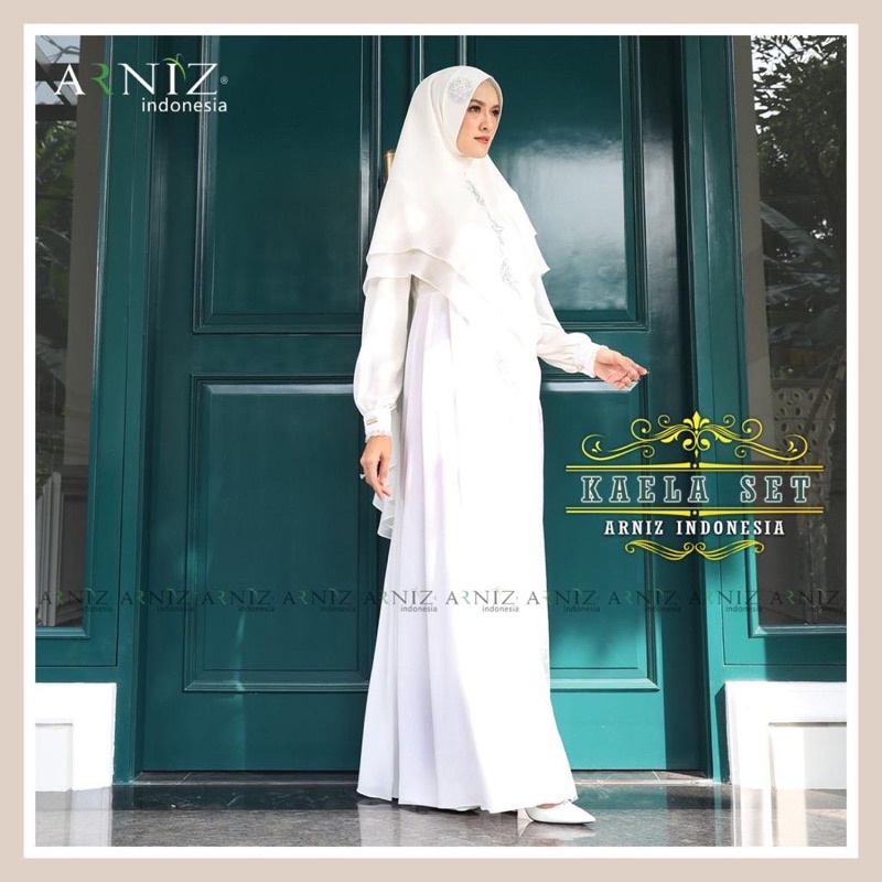Kaela set By Arniz collection khusus hitam putih