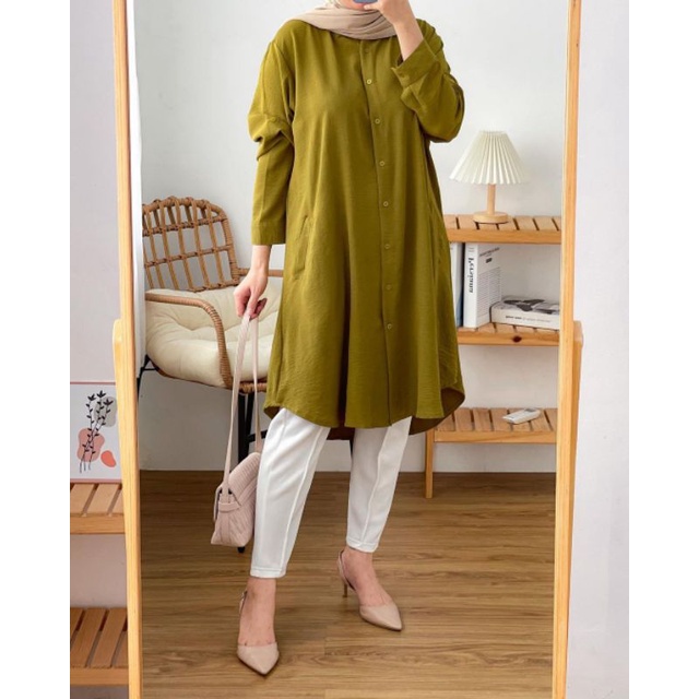 Tunik Crinkle Airflow