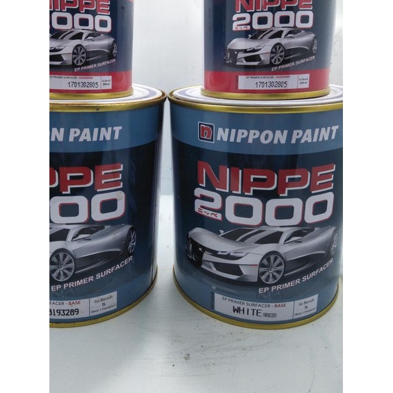 Cat Nippe Epoxy Primer (EP) Surfacer Base & White / Cat Dasar