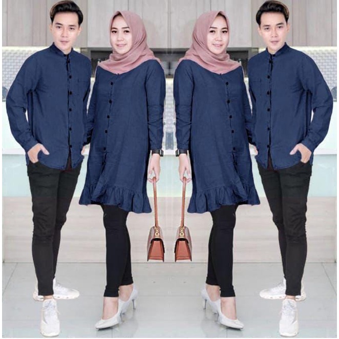 XC - COUPLE RANZA / COUPLE WANITA TUNIK / COUPLE MUSLIM