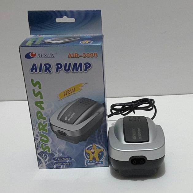 Pompa Udara / Air Pump / Aerator Aquarium Resun Air 3000 / Air3000