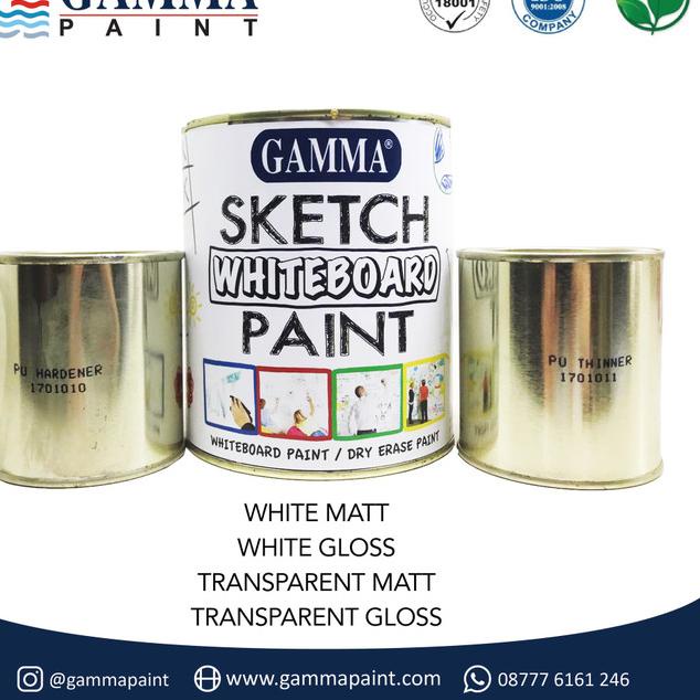 

Sketch WHITEBOARD Paint - Mengubah Tembok Menjadi Papan Tulis Spidol - White Matt