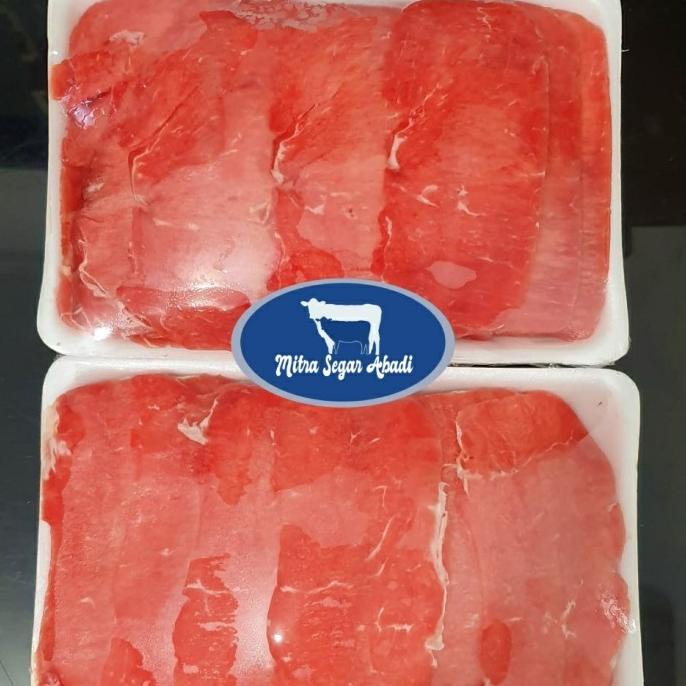 Terlaris Daging Slice Sukiyaki / Teriyaki / Yakiniku Tanpa Lemak @1Kg Storsadika