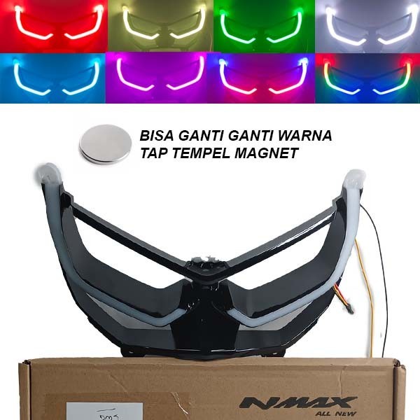 Lazy Eyes Lampu Alis RGB All New Nmax 2020