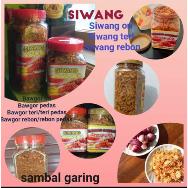 

Siwang Ori (terasi bawang pedas) 150 gr