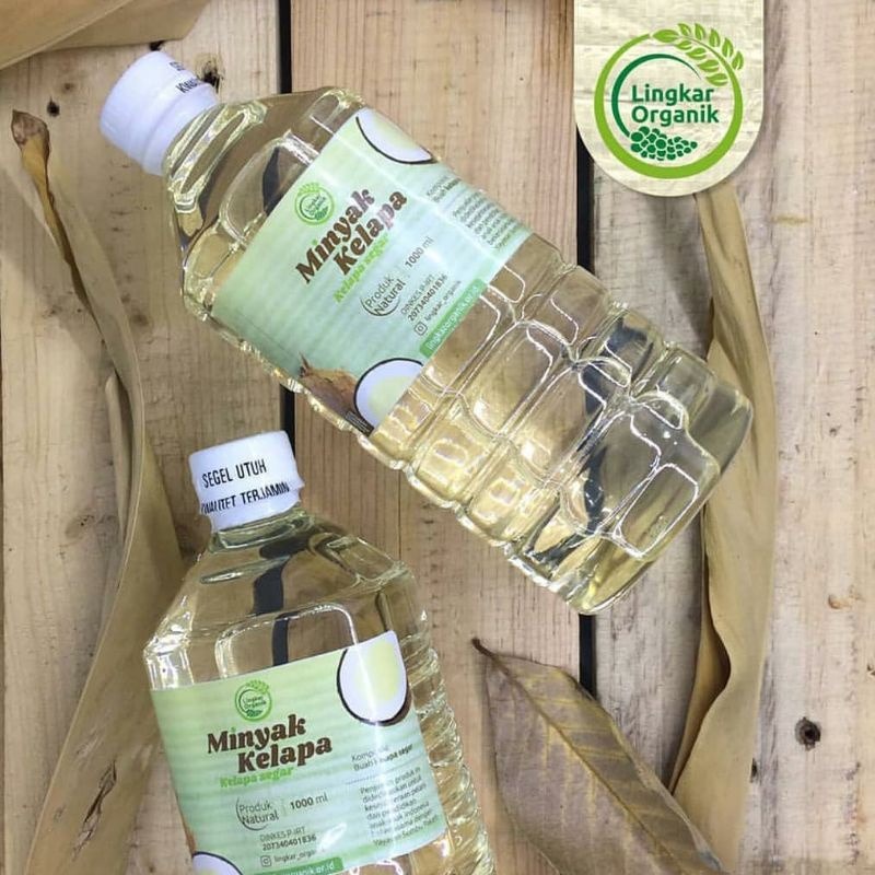 Lingkar Organik Minyak Kelapa 1L - WAJIB TAMBAHKAN PACKING TAMBAHAN