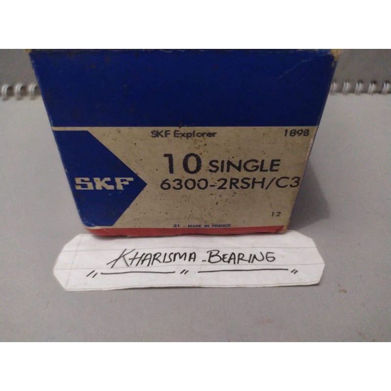 Ball Bearing 6300 2RS C3 SKF Original