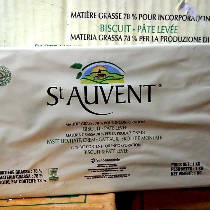 Unsalted Butter St Auvent  - 1 Kg