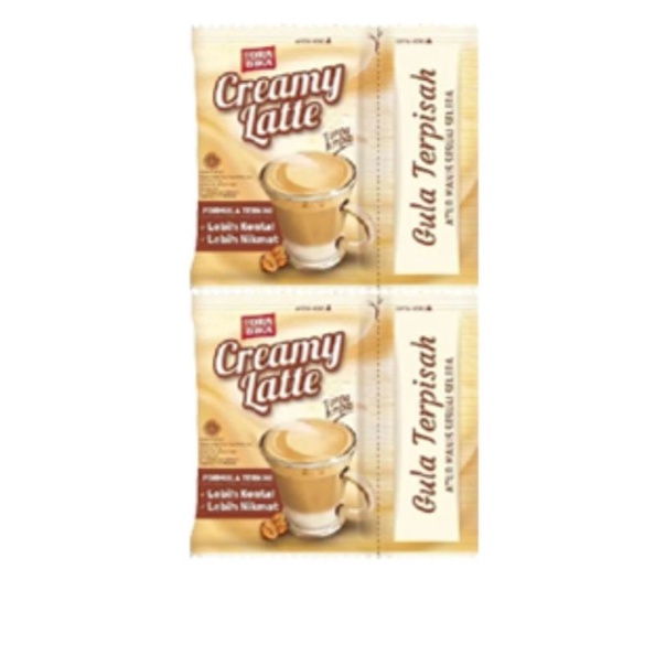 

torabika kopi instan creamy latte 25gr isi 10pcs