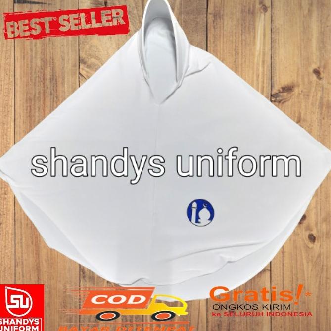 Jilbab al azhar / jilbab sekolah warna putih