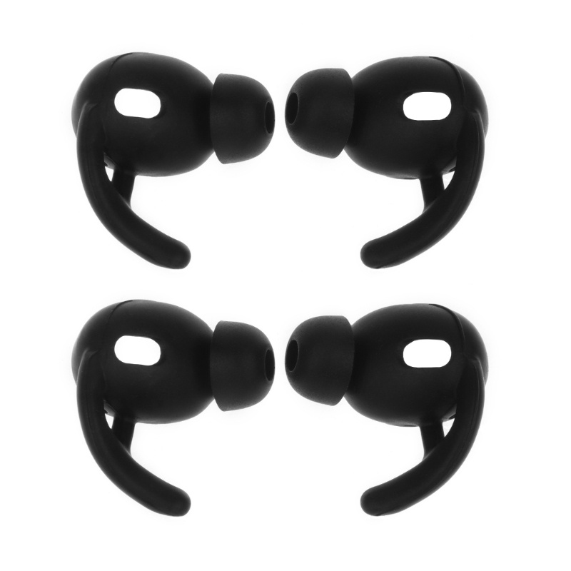 Bt 2pasang Bantalan Telinga Silikon Lembut Eartips Earphone Silicone Case ear Hook In-ear Earbuds Untuk3 Earphone